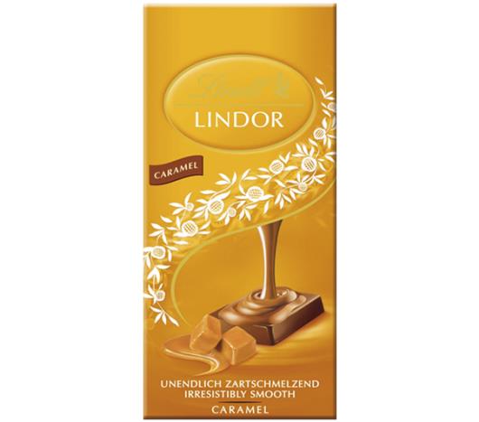 Chocolate Lindt lindor caramel 100g - Imagem em destaque
