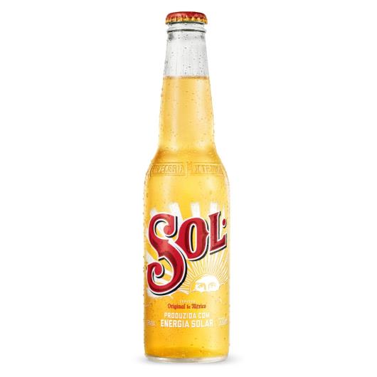 Cerveja Sol Premium Long Neck 330ml - Imagem em destaque