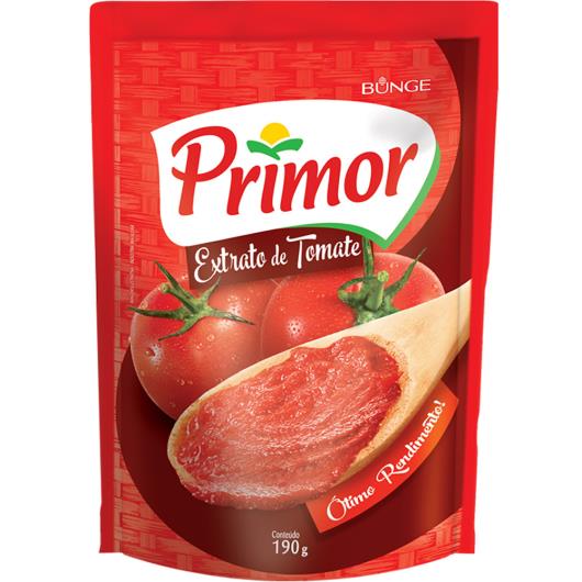 Extrato de Tomate Primor Sachê 190g - Imagem em destaque