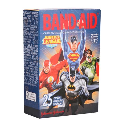 Curativo Band-Aid Liga da Justiça c/ 25 unids. - Imagem em destaque