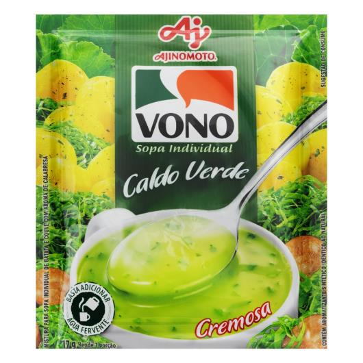 Sopa Individual Cremosa Caldo Verde Vono Pacote 17g - Imagem em destaque