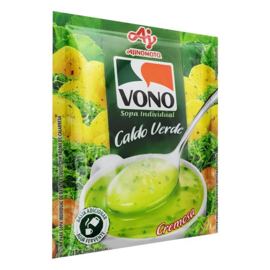 Sopa Individual Cremosa Caldo Verde Vono Pacote 17g - Imagem em destaque