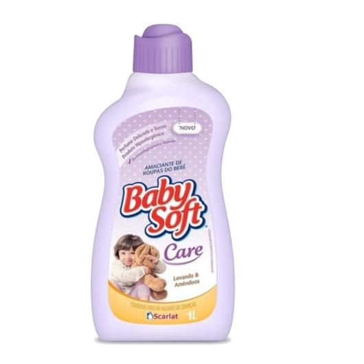 Amaciante Baby Soft Care Infantil Lavanda e Amêndoas 1l - Imagem em destaque