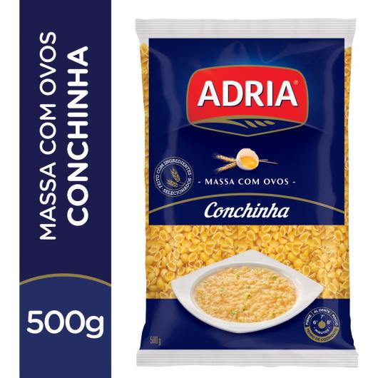 Macarrão com ovos conchinha nº 44 Adria 500g - Imagem em destaque