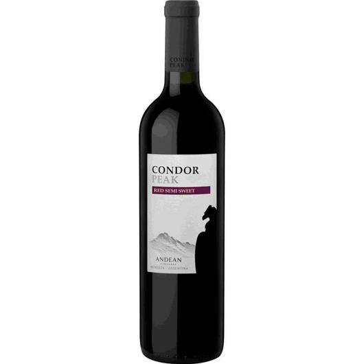 Vinho Argentino Condor Peak Red Semi Sweet 750ml - Imagem em destaque