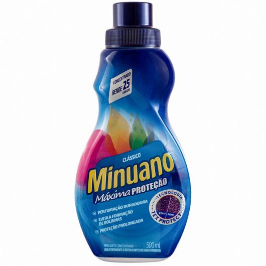 AMACIANTE MINUANO CONCENTRADO AZUL 500ML - Imagem em destaque