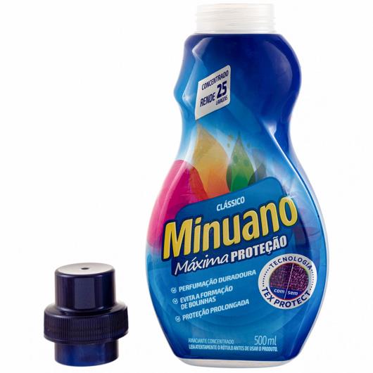 AMACIANTE MINUANO CONCENTRADO AZUL 500ML - Imagem em destaque