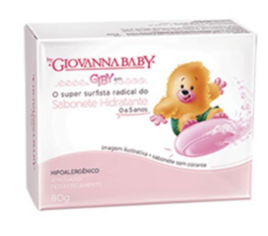 Sabonete Giovanna Baby Giby Hidratante Rosa 80g - Imagem em destaque