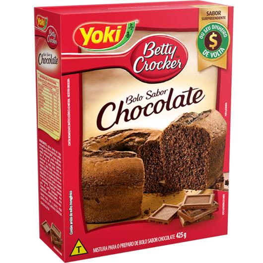 Mistura Yoki para bolo Betty Crocker sabor chocolate 425g - Imagem em destaque