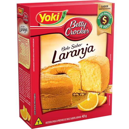 Mistura para bolo Yoki Betty Crocker sabor laranja 425g - Imagem em destaque
