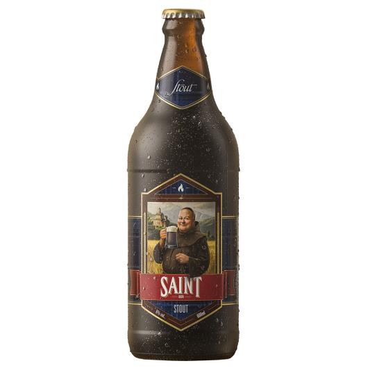 Cerveja Saint Bier Stout garrafa 600ml - Imagem em destaque
