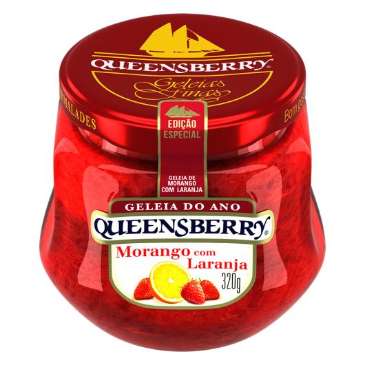 Geleia Queensberry morango com laranja 320g - Imagem em destaque