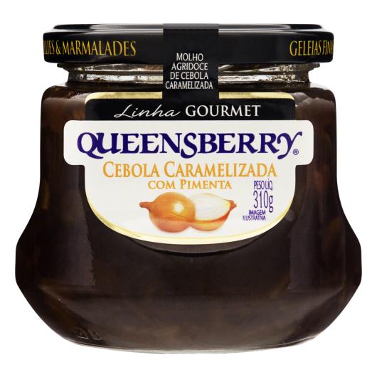 Molho Agridoce Cebola Caramelizada com Pimenta Queensberry Gourmet Vidro 310g - Imagem em destaque