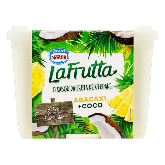 Sorvete Abacaxi e Coco La Frutta Pote 1,5l - Imagem em destaque