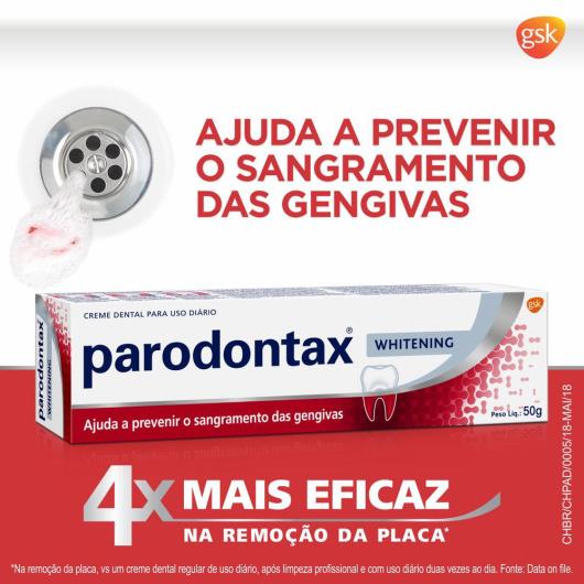 Creme dental Parodontax Whitening 50g - Imagem em destaque