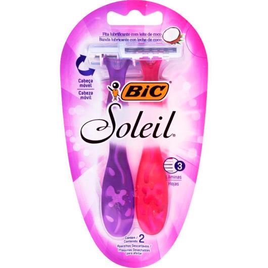 Aparelho de Barbear Bic Soleil 2 unidades - Imagem em destaque