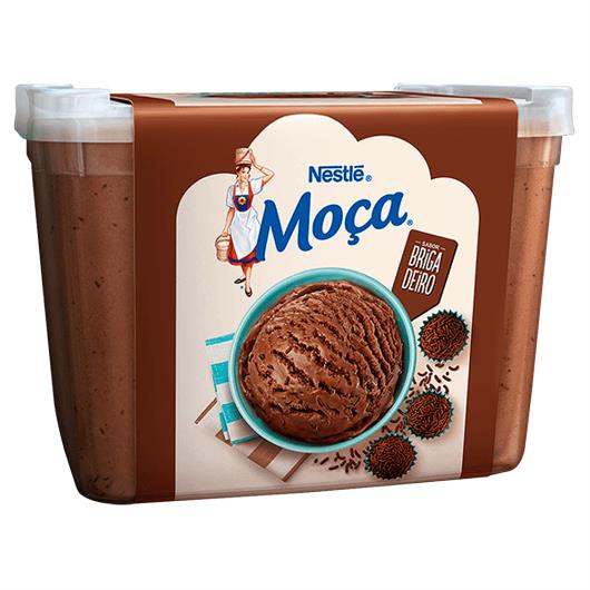 Sorvete Brigadeiro Nestlé Moça Pote 1,5L - Imagem em destaque