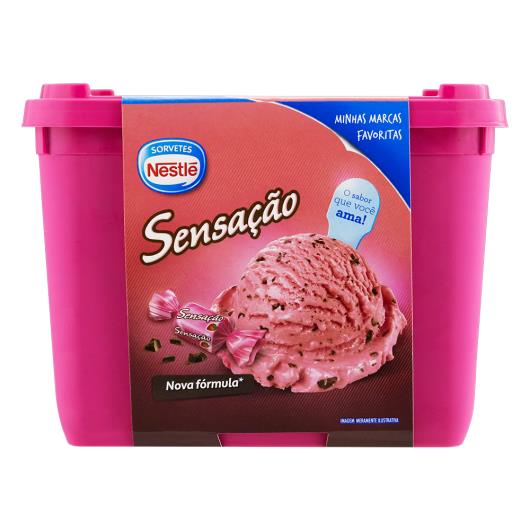 Sorvete Sensação Nestlé Pote 1,5L - Imagem em destaque
