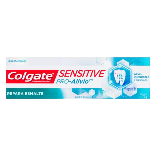 Creme Dental Repara Esmalte Colgate Sensitive Pro-Alívio Caixa 110g - Imagem em destaque