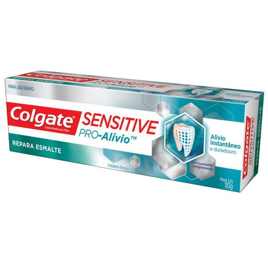 Creme dental Colgate sensitive pro-alívio repara esmalte 110g - Imagem em destaque
