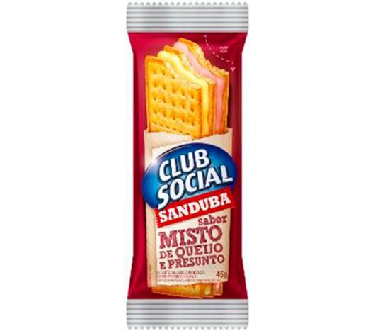 Biscoito Club Social Sanduba Misto de Presunto e Queijo 45g - Imagem em destaque