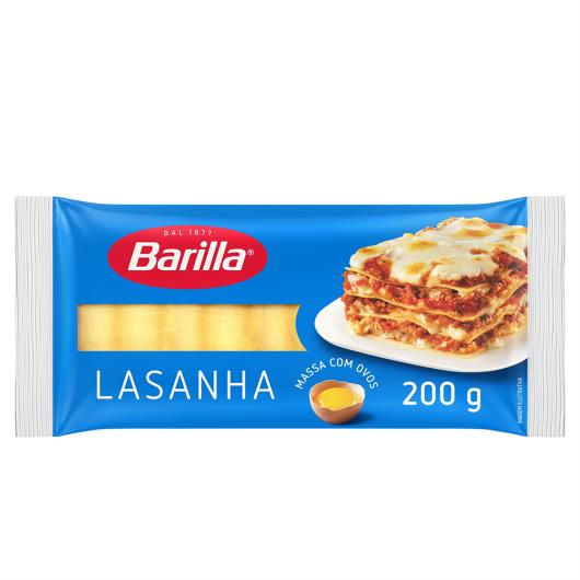 Massa para Lasanha com Ovos Barilla 200g - Imagem em destaque