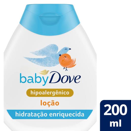 Loção Baby Dove Hidratação Enriquecida 200 ML - Imagem em destaque