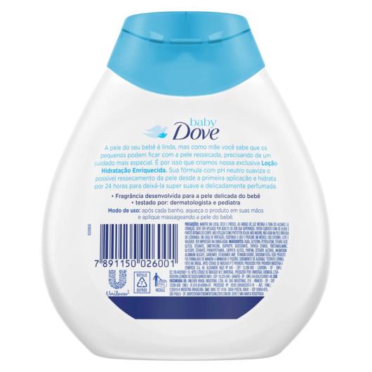 Loção Baby Dove Hidratação Enriquecida 200 ML - Imagem em destaque