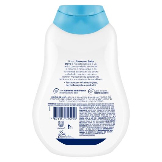 Shampoo Baby Dove Hidratação Enriquecida 400ml - Imagem em destaque