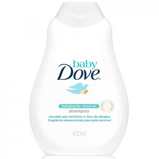 Shampoo Dove Baby hidratação Sensivel 400ml - Imagem em destaque