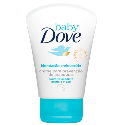 Creme prevenção Dove baby hidratante enriquecida assadura 45g - Imagem em destaque