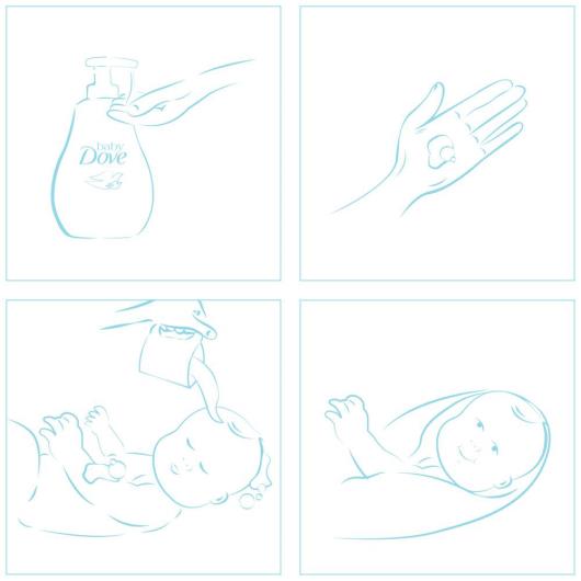 Sabonete Líquido Baby Dove Carinho e Proteção 200 ML - Imagem em destaque