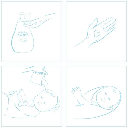 Sabonete Líquido Baby Dove Carinho e Proteção 200 ML - Imagem em destaque