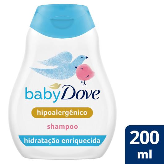 Shampoo Baby Dove Hidratação Enriquecida 200 ML - Imagem em destaque