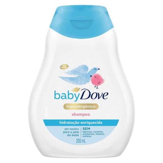 Shampoo Baby Dove Hidratação Enriquecida 200 ML - Imagem em destaque