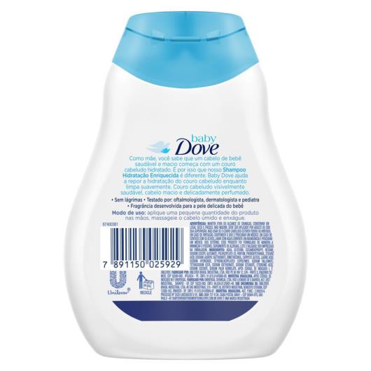 Shampoo Baby Dove Hidratação Enriquecida 200 ML - Imagem em destaque