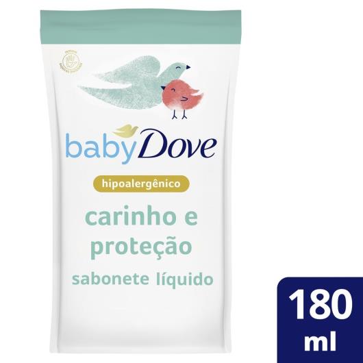 Refil Sabonete Líquido Baby Dove Carinho e Proteção 180ml - Imagem em destaque