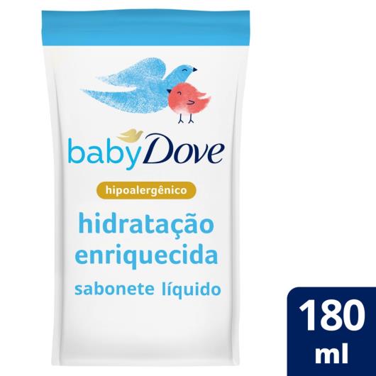 Sabonete Líquido Baby Dove Hidratação Enriquecida Refil 180ml - Imagem em destaque