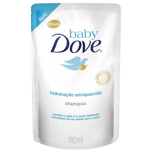 Shampoo Dove Baby Hidratação Enriquecida refil 180ml - Imagem em destaque