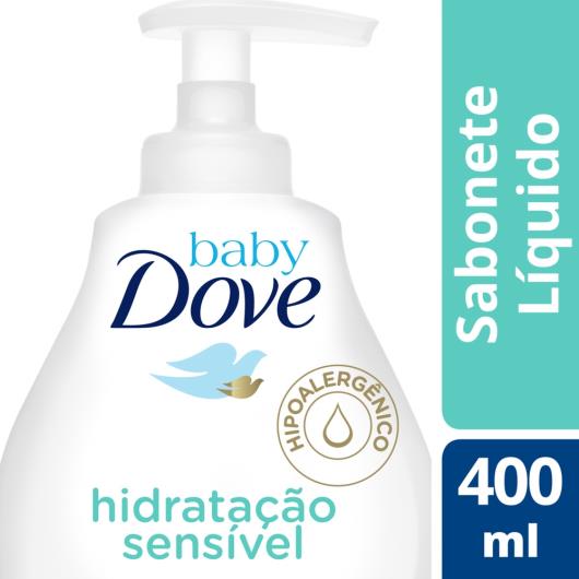 Sabonete Líquido Baby Dove Hidratação Sensível 400ml - Imagem em destaque