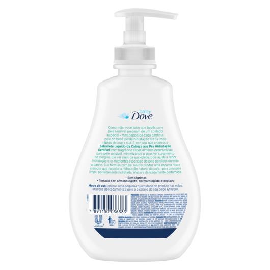 Sabonete Líquido Baby Dove Hidratação Sensível 400ml - Imagem em destaque