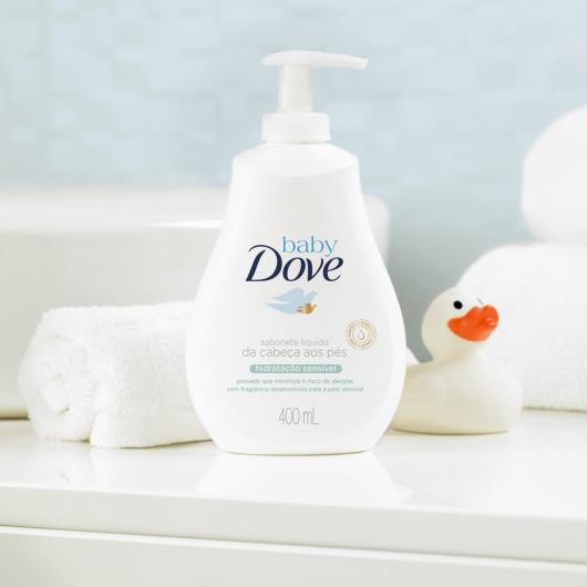 Sabonete Líquido Baby Dove Hidratação Sensível 400ml - Imagem em destaque