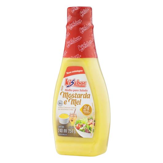 Molho para Salada Mostarda e Mel Kisabor Squeeze 240ml - Imagem em destaque