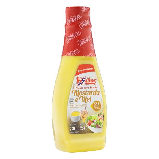 Molho para Salada Mostarda e Mel Kisabor Squeeze 240ml - Imagem em destaque