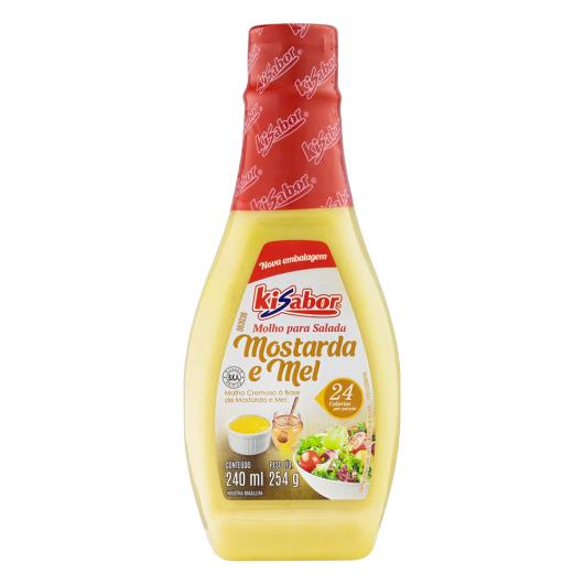 Molho para Salada Mostarda e Mel Kisabor Squeeze 240ml - Imagem em destaque