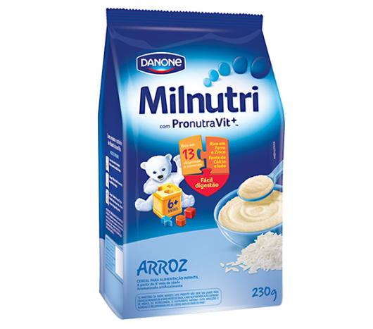 Cereal Milnutri infantil arroz 230g - Imagem em destaque