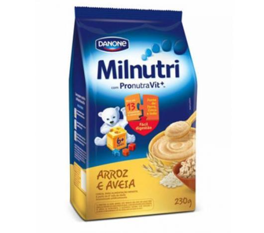 Cereal Milnutri infantil arroz e aveia 230g - Imagem em destaque