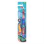 Escova Dental Macia Hot Wheels Condor Kids+ Cabeça P Grátis Capa Protetora