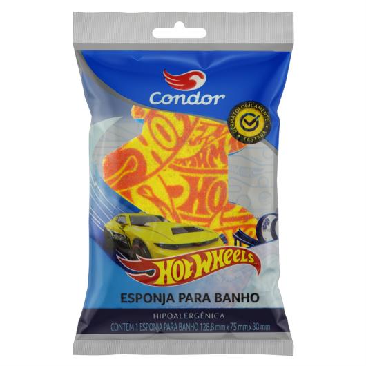 Esponja para Banho Hot Wheels Condor - Imagem em destaque