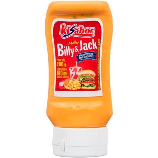 Molho Billy & Jack Kisabor 200g - Imagem em destaque